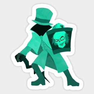 Hatbox Ghost Sticker